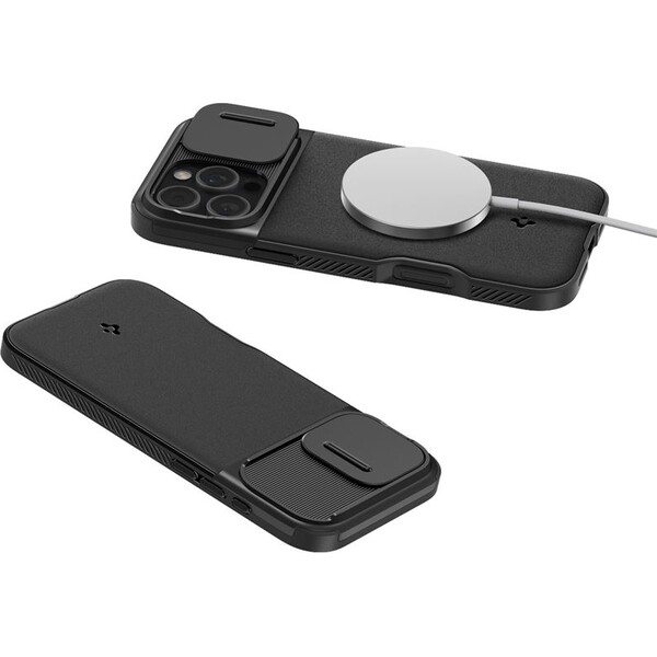Spigen-Optik-Armor-MagSafe-kryt-iPhone-16-Pro-black