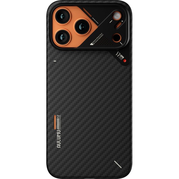 Aulumu-A17-Aramid-Fiber-MagSafe-kryt-iPhone-17-Pro-Max-Black