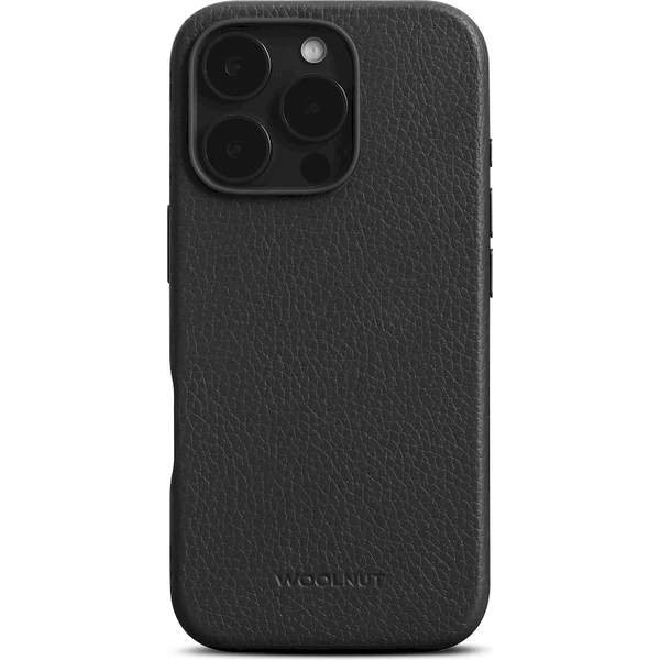 Woolnut MagSafe kožený kryt iPhone 16 Pro černý - Pouzdra - Obrázek 2488000O01