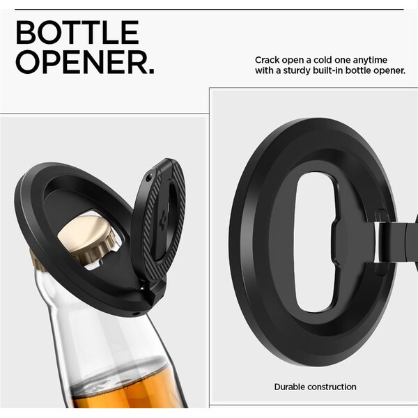 Spigen-O-Mag-Magnetic-Phone-Holder-MagSafe-stojanek-cerny