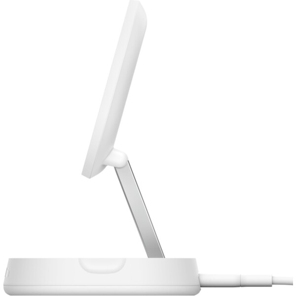 Belkin-BOOST-CHARGE-PRO-Qi2-MagSafe-nabijecka-15W-bez-adapteru-bila