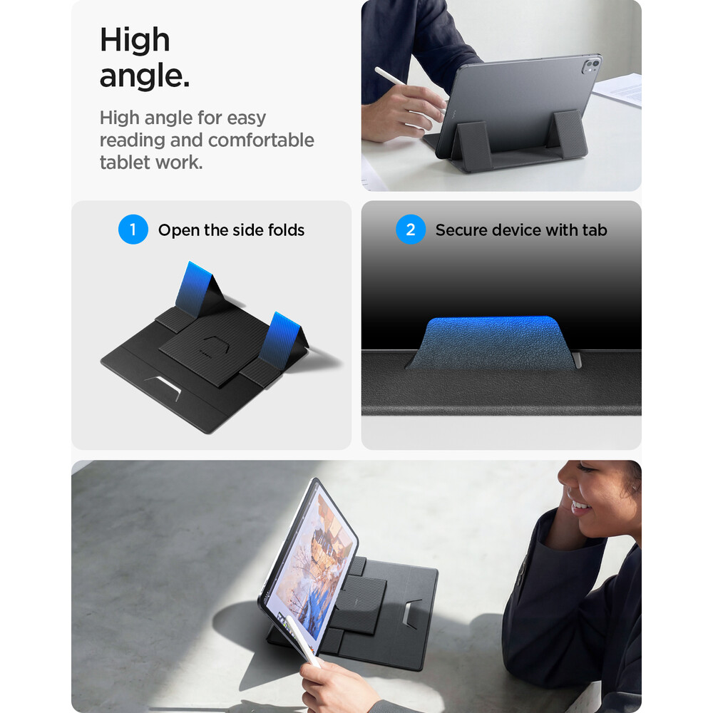 Spigen-Slim-Fold-Laptop-Tablet-Stand-stojanek-cerny