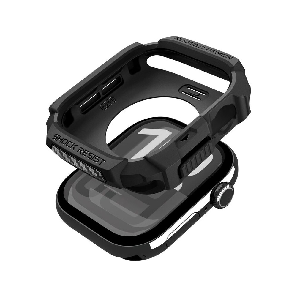 Spigen-Rugged-Armor-2-pouzdro-Apple-Watch-11-42mm-matte-black