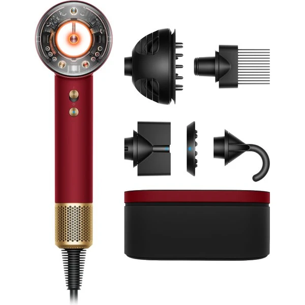 Dyson Supersonic™ Nural HD16 fén na vlasy Red Velvet - Fény na vlasy - Hlavní obrázek