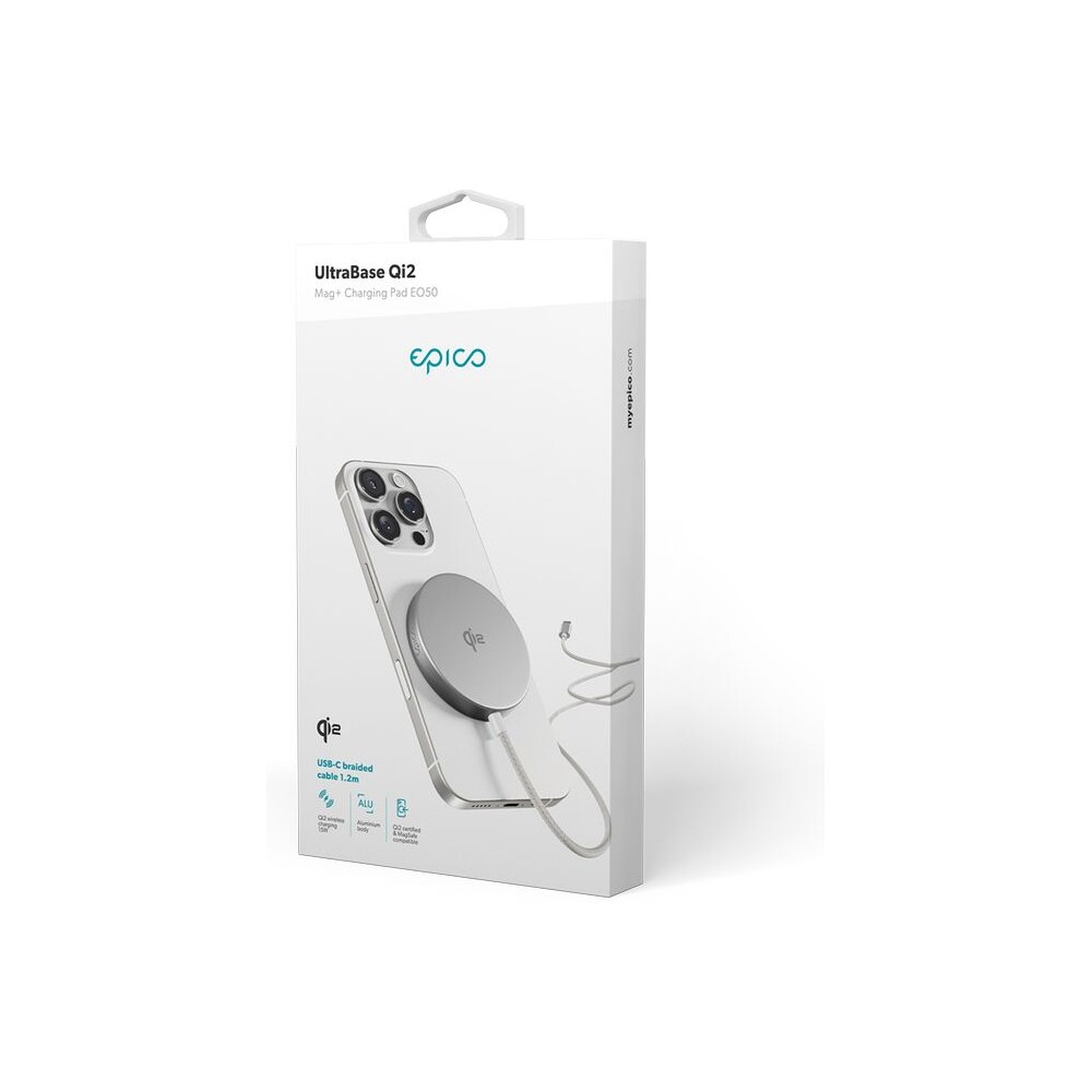 Epico-UltraBase-Qi2-Mag-nabijecka-stribrna