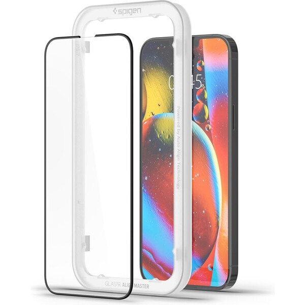 Spigen-tR-Align-Master-tvrzene-sklo-2ks-iPhone-14-Plus-13-Pro-Max-cerne
