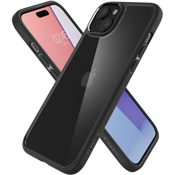 Spigen-Ultra-Hybrid-kryt-iPhone-15-matne-cerny