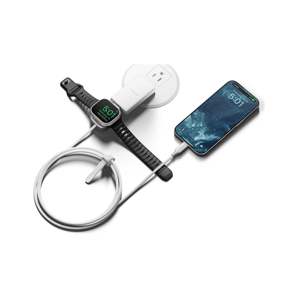 Nomad-Universal-Cable-for-Apple-Watch-USB-C-100W-1-5m-bily