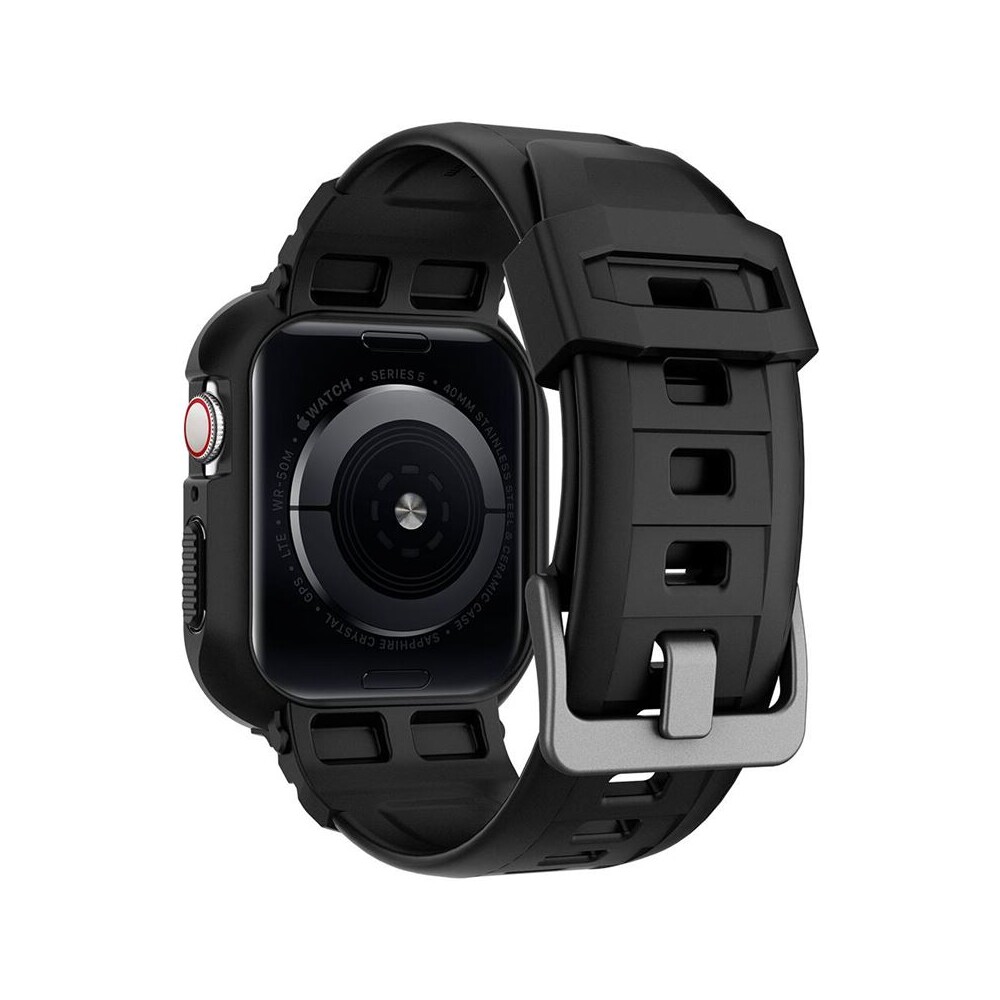 Spigen-Rugged-Armor-Pro-reminek-s-pouzdrem-Apple-Watch-41-40mm-cerny