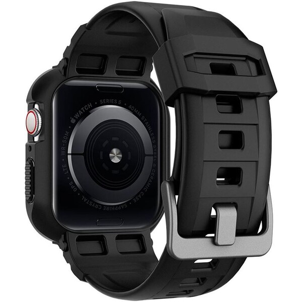 Spigen-Rugged-Armor-Pro-reminek-s-pouzdrem-Apple-Watch-41-40mm-cerny