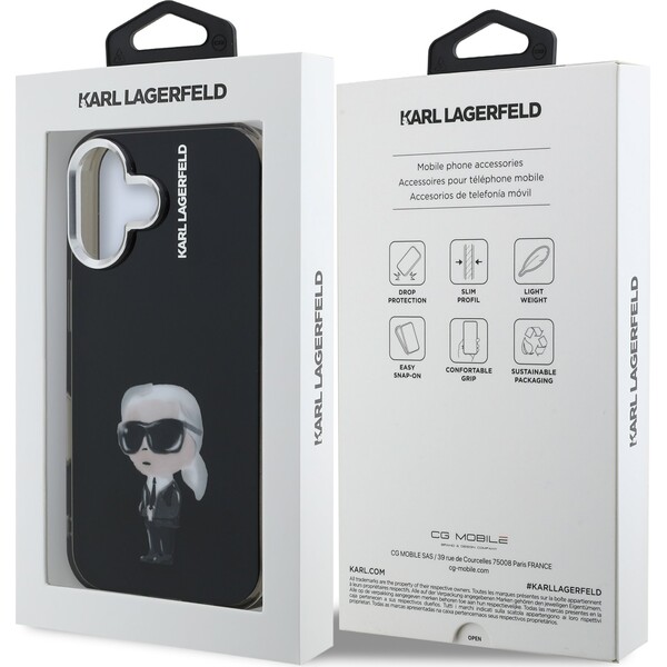 Karl-Lagerfeld-IML-Aquarelle-Karl-kryt-iPhone-16-cerny