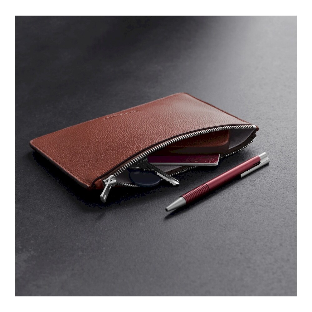 Woolnut-Leather-Pouch-Flat-kozene-pouzdro-hnede