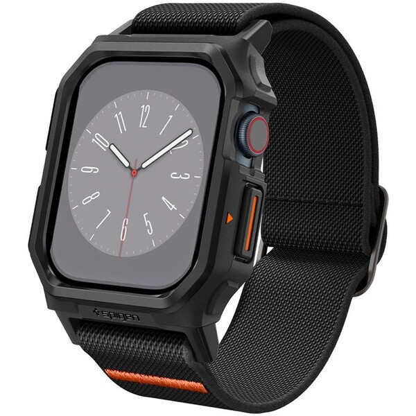 Spigen-Lite-Fit-Pro-reminek-s-krytem-Apple-Watch-10-11-46mm-matne-cerny