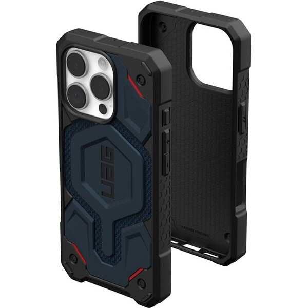 UAG-Monarch-Pro-Magsafe-Kevlar-kryt-iPhone-16-Pro-tmave-modry
