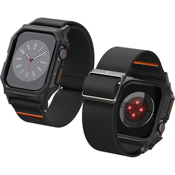 Spigen-Lite-Fit-Pro-reminek-s-krytem-Apple-Watch-10-11-46mm-matne-cerny
