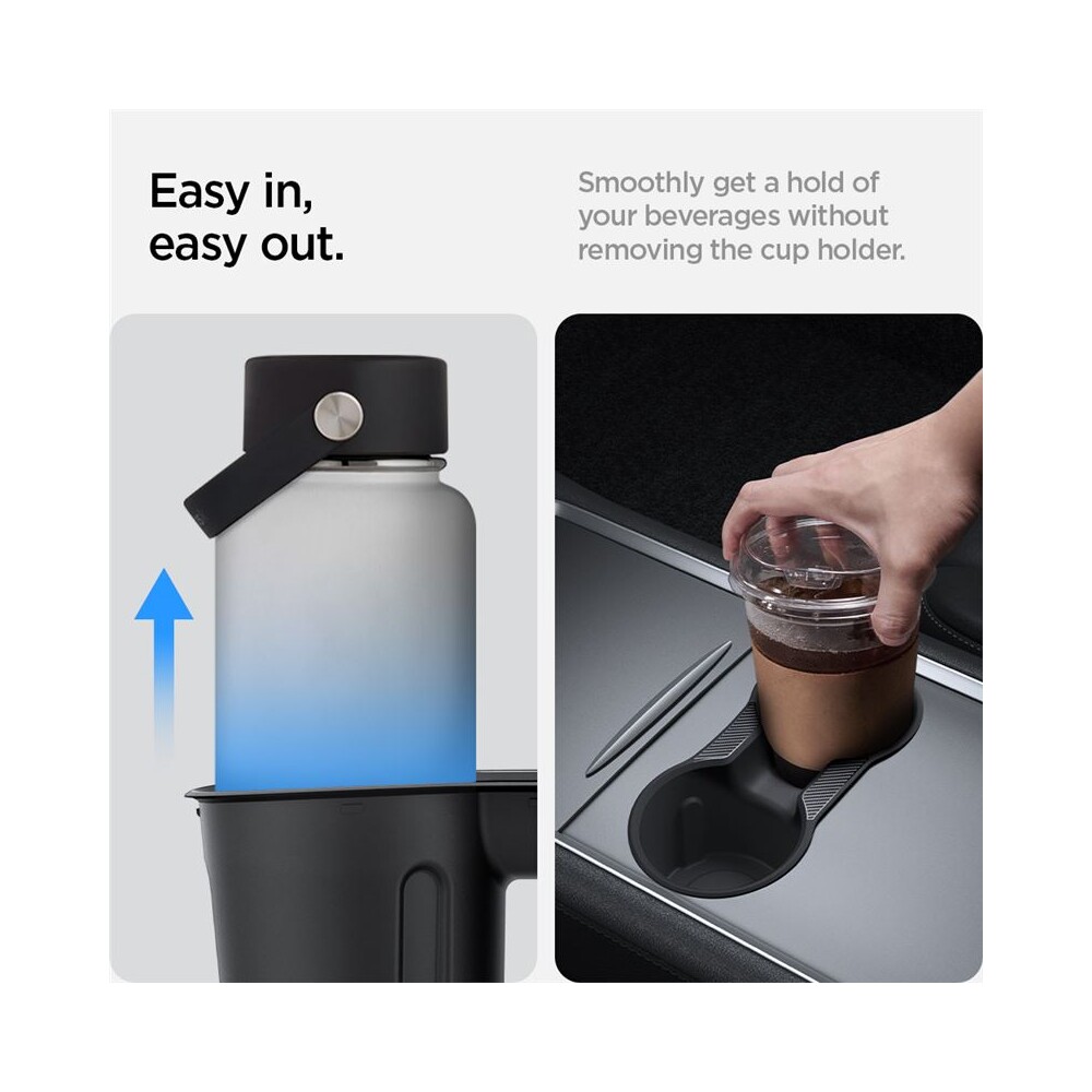 Spigen-Center-Console-Cup-Holder-Insert-Relaxed-Grip-vlozky-do-drzaku-napoju-Tesla-Model-Y-3