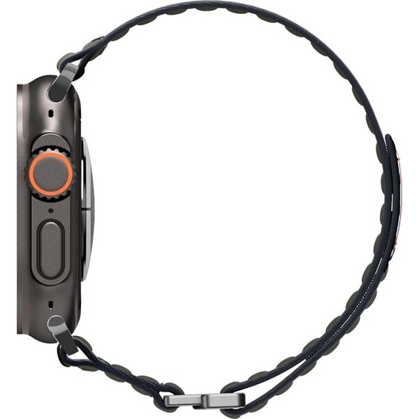 Spigen-Fabric-Band-reminek-hook-and-loop-Apple-Watch-49-46-45-44mm-zeleny