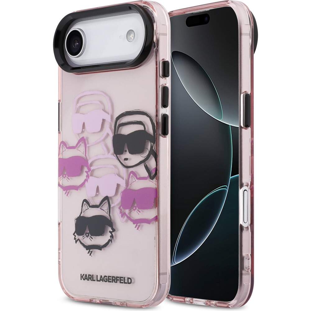 Karl-Lagerfeld-IML-Multi-K-CH-Heads-Zadni-Kryt-pro-iPhone-Air-ruzovy