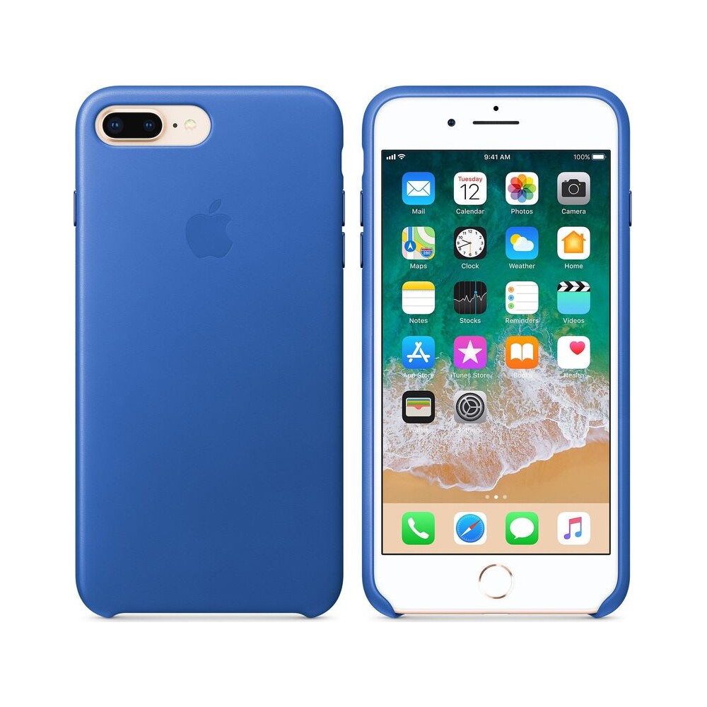Apple-kozene-pouzdro-iPhone-8-Plus-7-Plus-elektro-modre