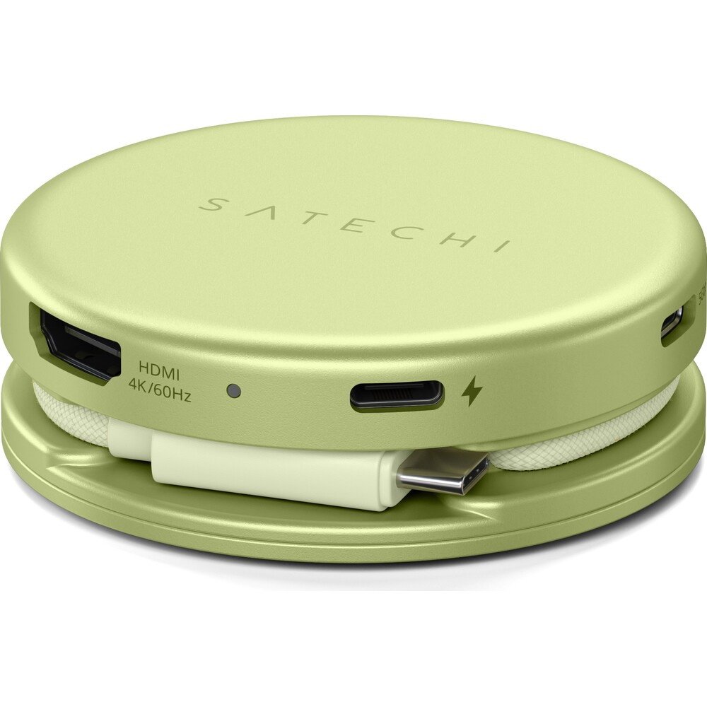Satechi-OntheGo-5-in-1-Multiport-Adapter-MacBook-Neo-citrusove-zluty