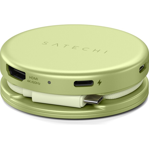 Satechi-OntheGo-5-in-1-Multiport-Adapter-MacBook-Neo-citrusove-zluty