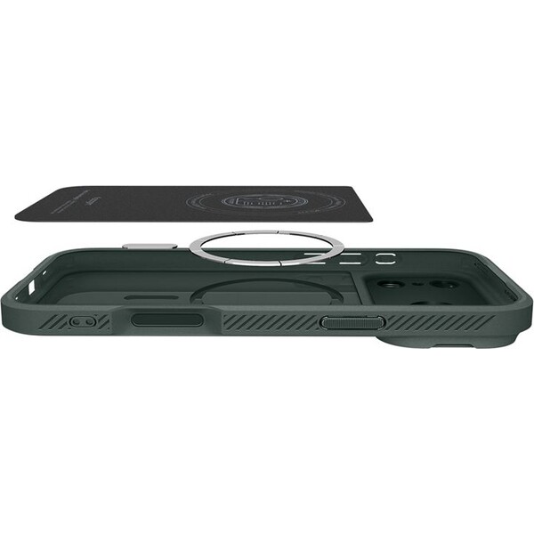 Spigen-Optik-Armor-MagSafe-kryt-iPhone-17-Pro-abyss-green