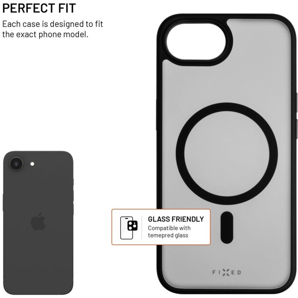 FIXED-MagMisty-kryt-s-MagSafe-Apple-iPhone-17e-16e-cerny