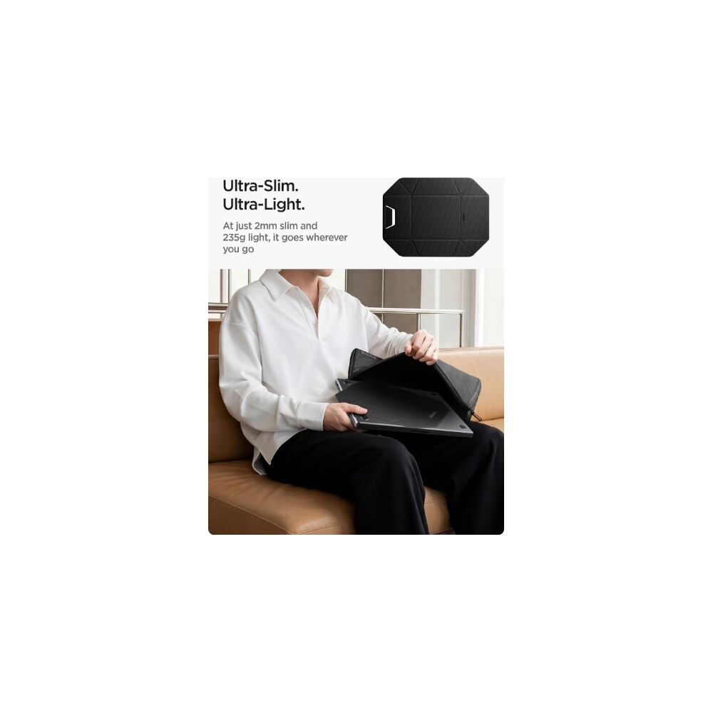 Spigen-Slim-Fold-Laptop-Stand-Vertical-Dock-stojanek-cerny