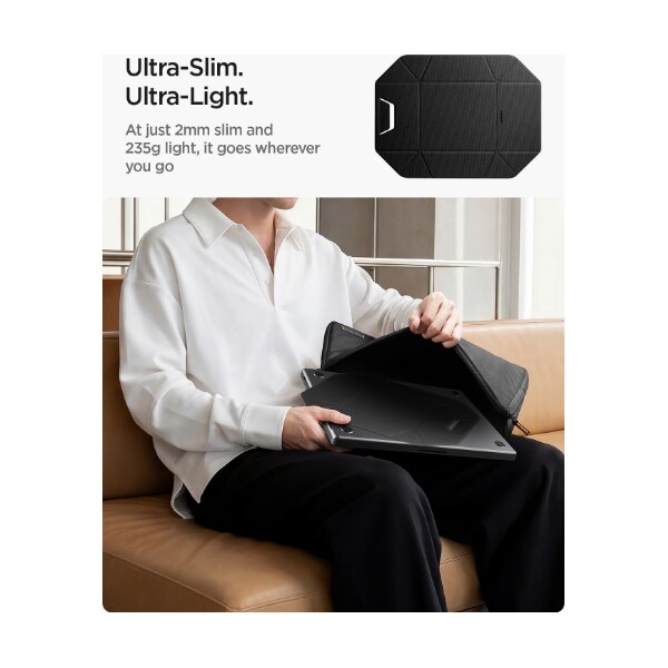 Spigen-Slim-Fold-Laptop-Stand-Vertical-Dock-stojanek-cerny