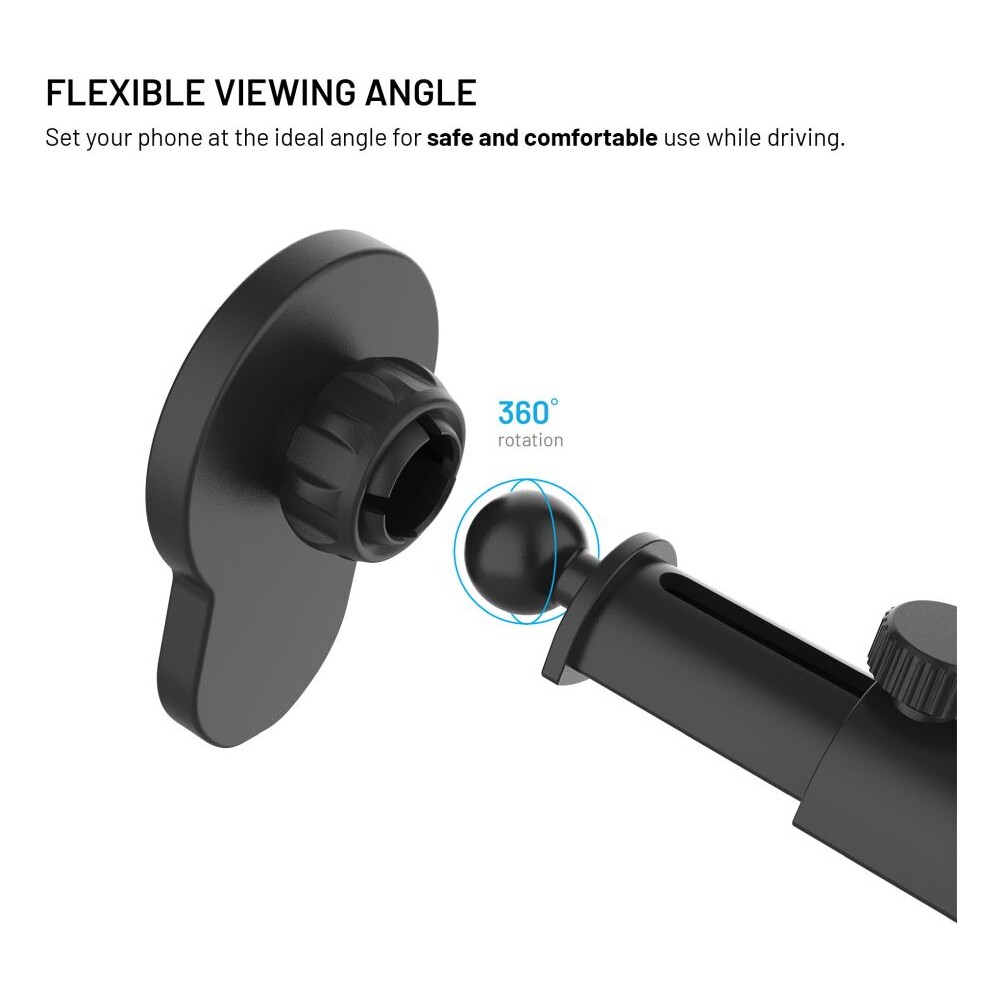 FIXED-MagClick-XL-drzak-s-bezdratovym-nabijenim-a-MagSafe-cerny