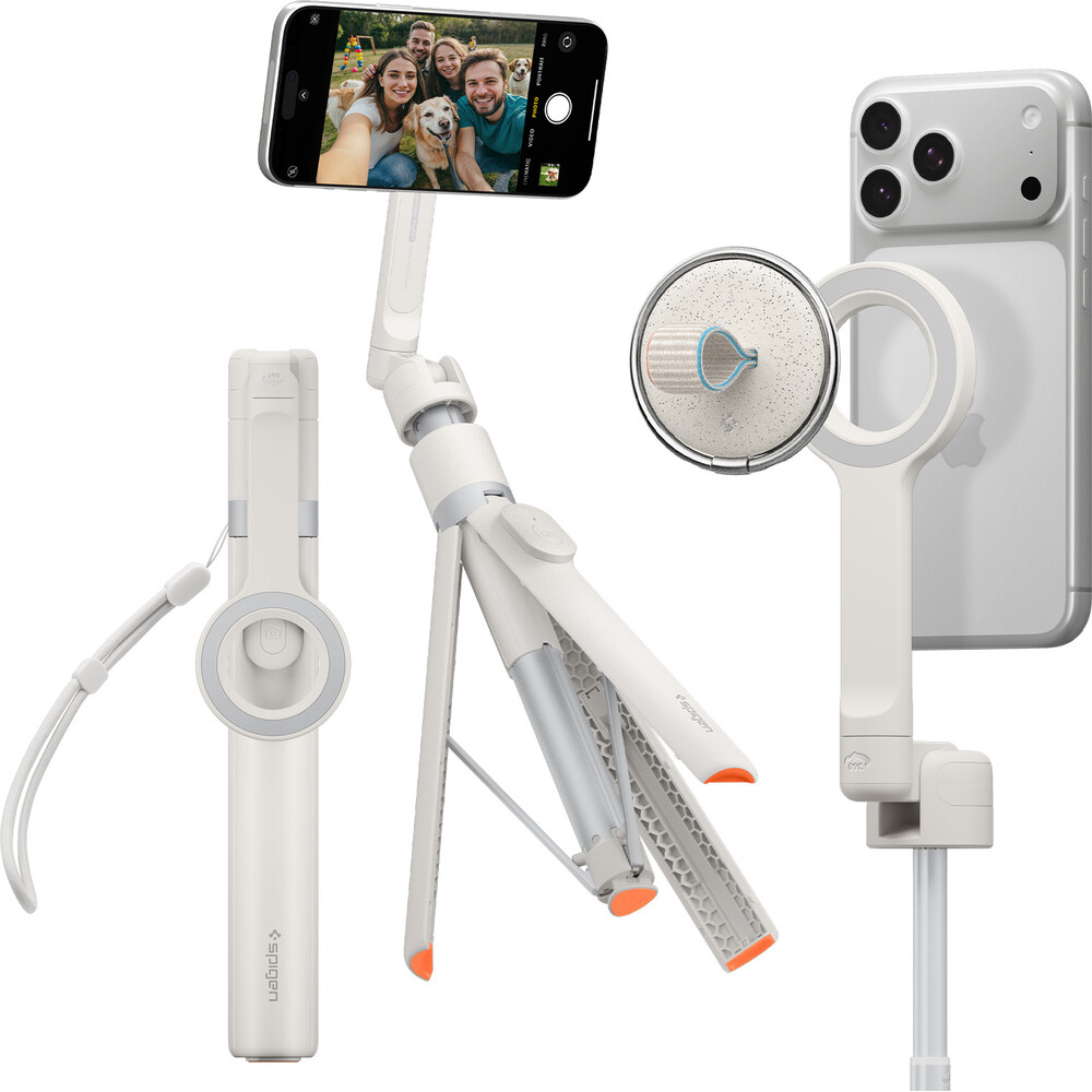 Spigen-MagSafe-Tripod-Selfie-tyc-bezova