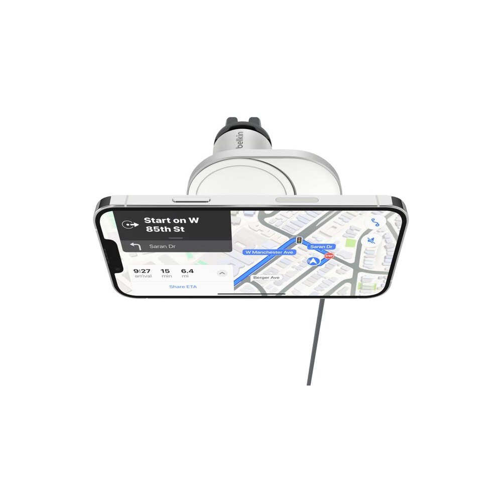 Belkin-BOOST-CHARGE-Qi2-MagSafe-drzak-do-auta-15W-sedy