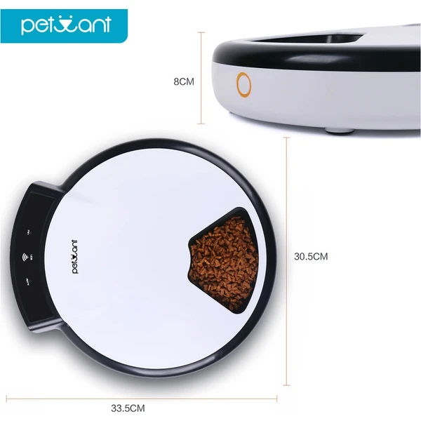 Petwant F2 Wi-Fi Automatický dávkovač 5 porcí - iWant.cz