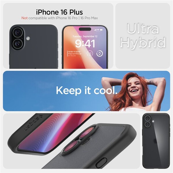 Spigen-Ultra-Hybrid-kryt-iPhone-16-Plus-frost-black