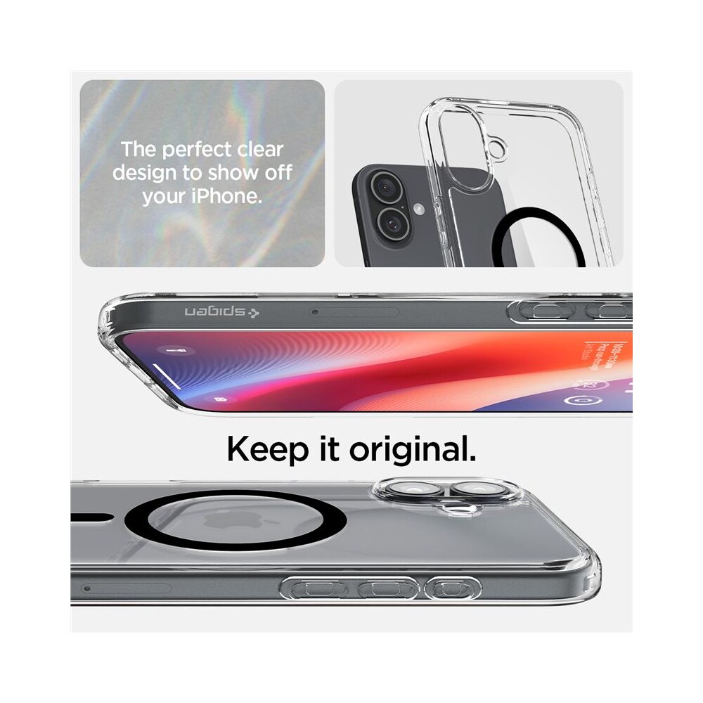Spigen-Ultra-Hybrid-MagSafe-kryt-iPhone-16-black
