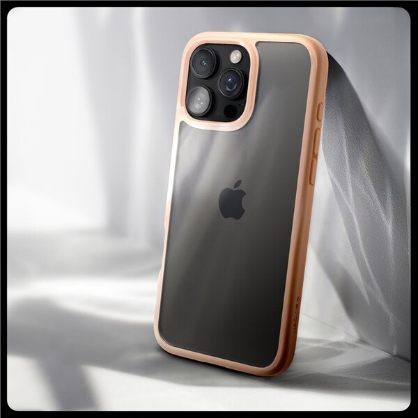 Spigen-Ultra-Hybrid-kryt-iPhone-16-Pro-rose-titanium