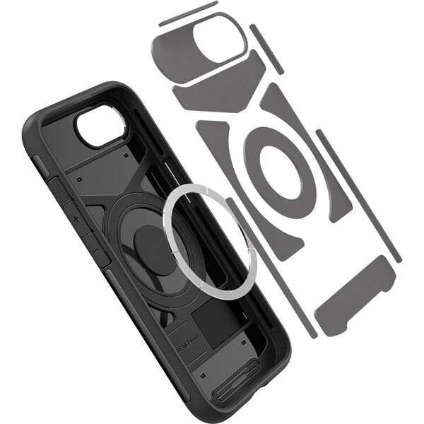 Spigen-Slim-Armor-MagSafe-kryt-iPhone-17e-16e-cerny