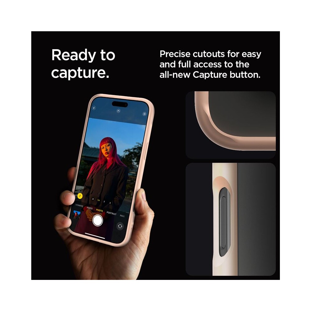 Spigen-Ultra-Hybrid-kryt-iPhone-16-Pro-rose-titanium