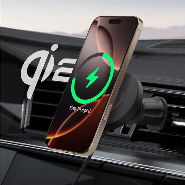 Spigen-OneTap-Pro-4-Airvent-Hook-Qi2-MagSafe-drzak-do-mrizky-ventilace-s-nabijenim-cerny