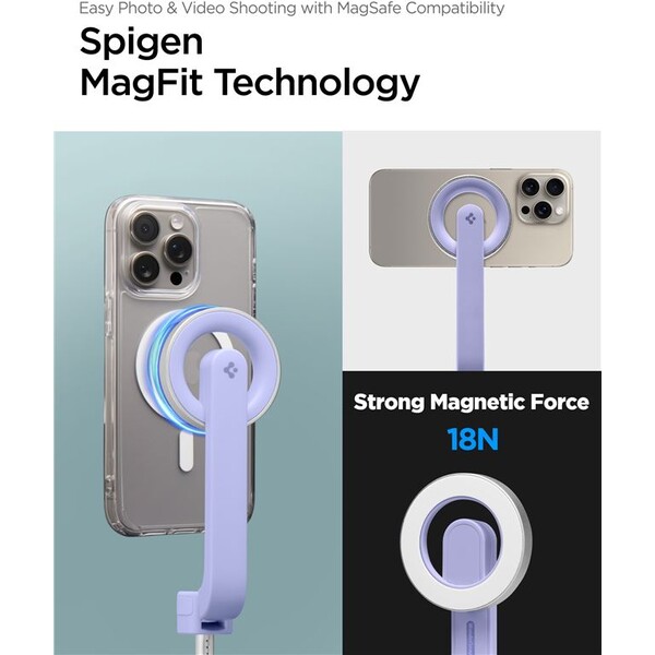 Spigen-MagSafe-Tripod-Selfie-Stick-fialova
