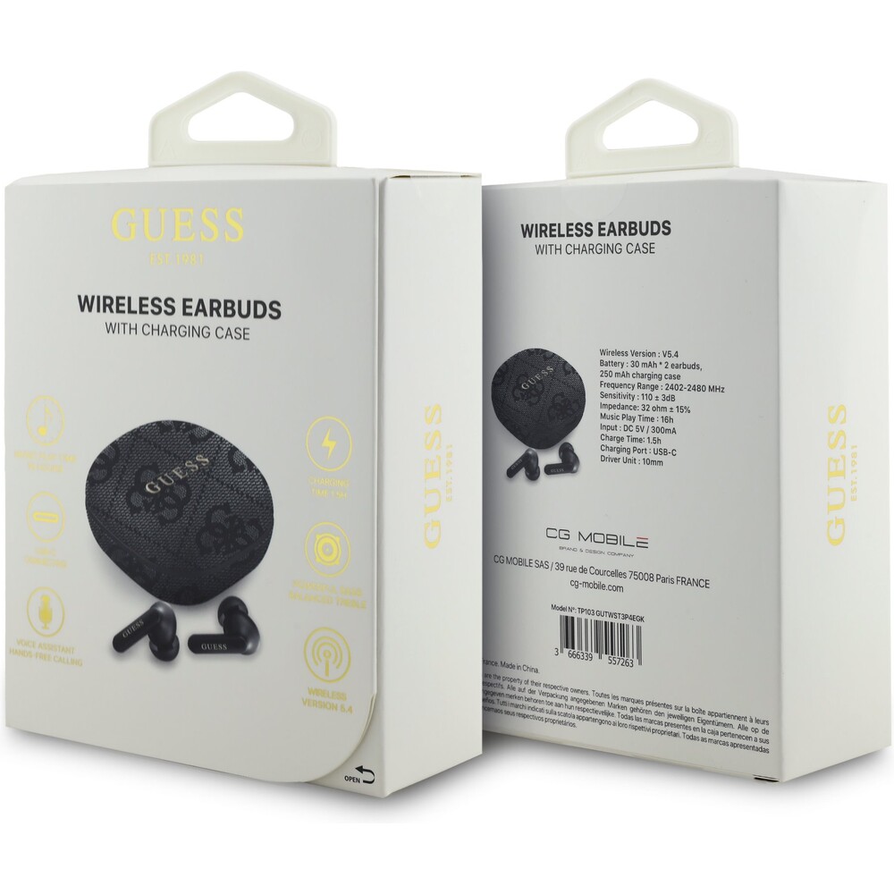 Guess-PU-4G-Script-Logo-ENC-TWS-Bezdratova-sluchatka-cerna
