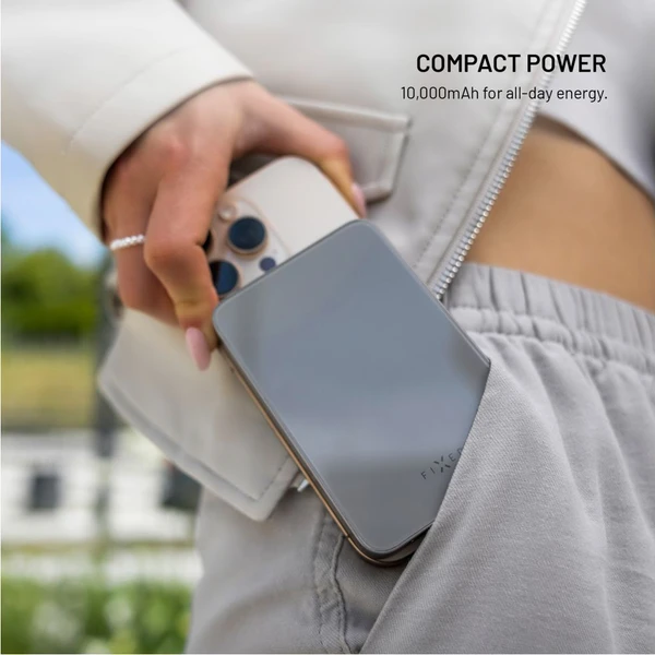 FIXED-MagZen-10-Crystal-MagSafe-Qi2-powerbanka-10000mAh-titanova
