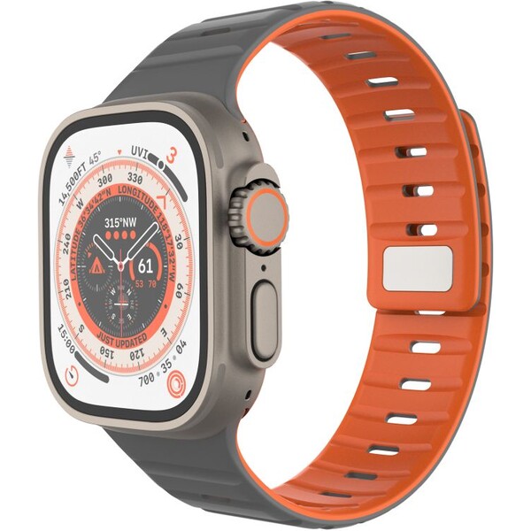 FIXED-Silicone-Magnetic-Strap-reminek-Apple-Watch-44-45-46-49mm-svetle-sedy