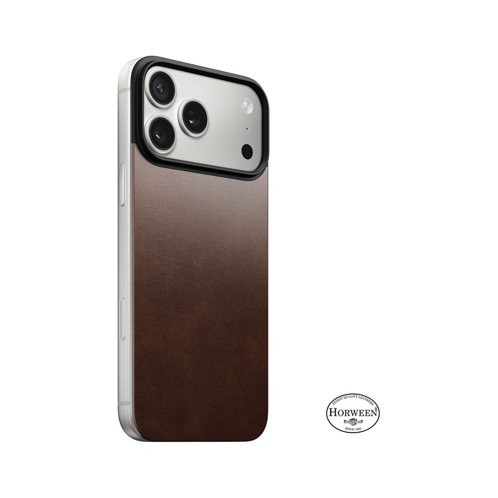 Nomad-Magnetic-Leather-Back-Horween-Magsafe-kozeny-kryt-iPhone-17-Pro-Rustic-Brown