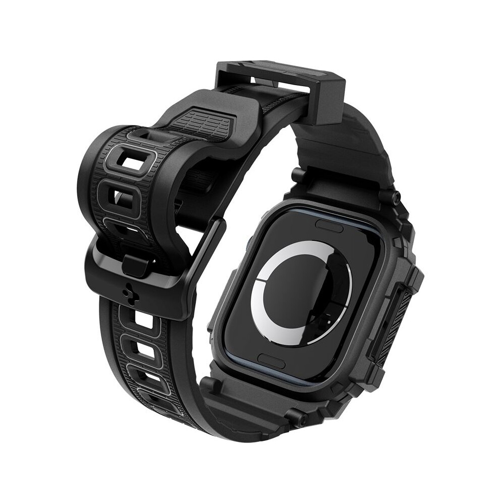 Spigen-Rugged-Armor-Pro-reminek-s-pouzdrem-Apple-Watch-10-11-42mm-matne-cerny