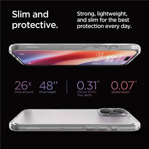 Spigen-Ultra-Hybrid-kryt-iPhone-16-Pro-Max-frost-clear