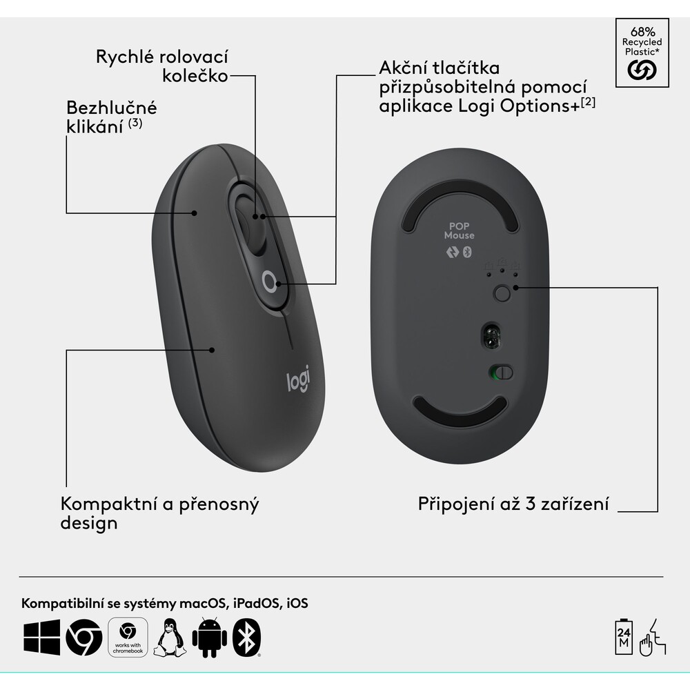 Logitech-POP-mys-grafitova