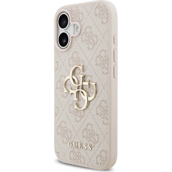 Guess-PU-4G-Metal-Logo-kryt-iPhone-17-ruzovy