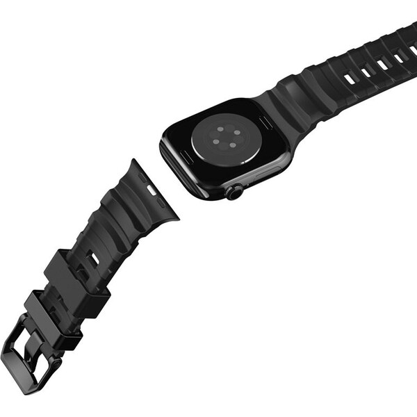 Spigen-Silicone-Band-reminek-Apple-Watch-49-46-45-44mm-cerny