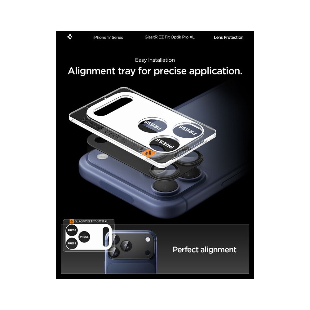 Spigen-Glass-tR-EZ-Fit-Optik-Pro-XL-sklo-na-fotoaparat-iPhone-17-Pro-Max-cerne